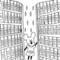 Mickey Mouse’s Magical Bookshop Adventure Coloring Page