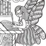 The Fairy Bookkeeper’s Dream Coloring Page