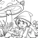Strawberry Shortcake’s Berry Treasure Hunt Coloring Page