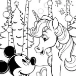 Mickey Mouse and the Unicorn’s Whimsical Forest