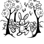 Banban’s Sylvan Dance Coloring Page