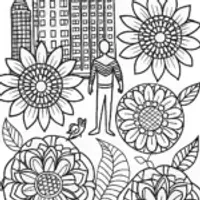 Miles Morales in a Dreamy Urban Jungle