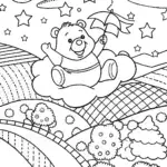 Care Bear’s Cloudy Adventure Coloring Page