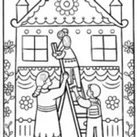 Mirabel’s Magical Mural Coloring Page