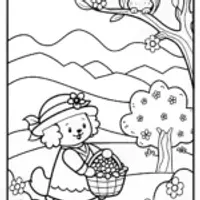 Strawberry Shortcake’s Berry-licious Adventure Coloring Page