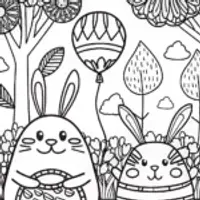 Squishmallow Garden Parade Coloring Page