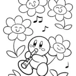 Kirby’s Adventure in the Floating Music Garden