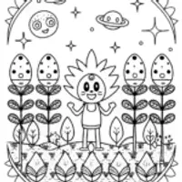 Sonic in a cosmic garden quest