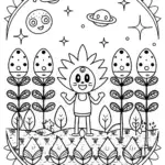 Sonic in a cosmic garden quest