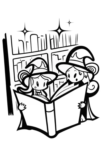 A coloring page of Bratz Dolls’ Fashion Adventure Coloring Page