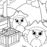 Chickens hunting for hidden treasures