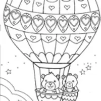 Care Bears in Colorful Balloon Bliss