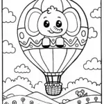 Huggy Wuggy in the Balloon Sky Quest
