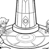 League of Legends Champions Strategy Coloring Page