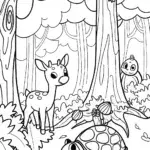 The Great Acorn Adventure Coloring Page