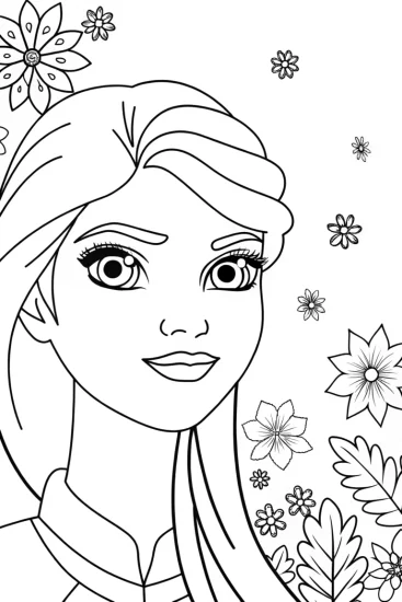 A coloring page of Zygarde’s Seasonal Guardian Coloring Page