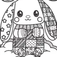 Cinnamoroll’s Cozy Quilt Adventure Coloring Page
