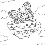 Butterfly Dreams in a Floating Teacup