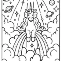 Eternity Guardian: Arceus in the Celestial Realm Coloring Page