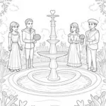 Time-traveling garden celebration