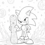 Super Sonic in his workshop