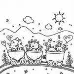 Love train on a happy journey