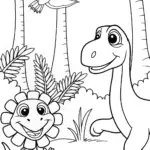Yoshi in the ancient jungle