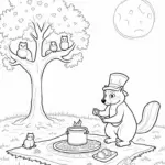 Thanksgiving under the harvest moon