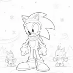 Super Sonic snowball fight