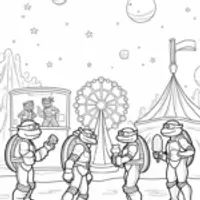 Teenage Mutant Ninja Turtles carnival