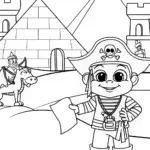 Yoshi on a treasure hunt