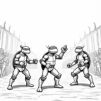Teenage Mutant Ninja Turtles tournament