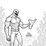 Venom underwater treasure hunt