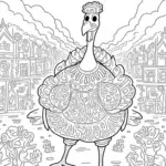 Turkey in a multicultural outfit