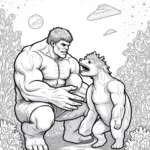 Hulk on a galactic safari