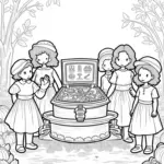 Thanksgiving time capsule gathering