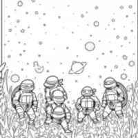 Teenage Mutant Ninja Turtles cosmic farm