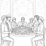 Thanksgiving time travelers’ feast