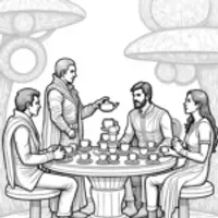 Avengers time-loop tea ceremony