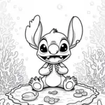 Stitch sewing underwater