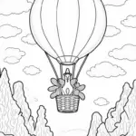 Turkey on a hot air balloon