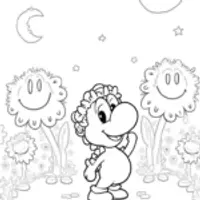 Yoshi at the flower festival