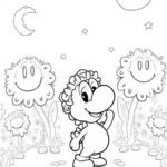 Yoshi at the flower festival