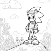 Super Sonic exploring alien worlds