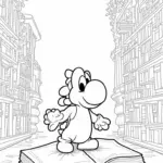 Yoshi’s library adventure