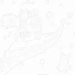 Super Sonic riding a comet