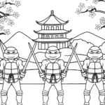 Ninja Turtles samurai duel