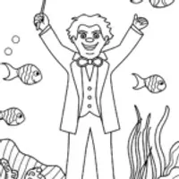 Venom conducts an underwater concert