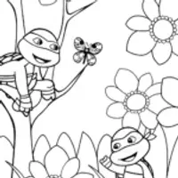 Leonardo climbing a tree