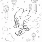 Super Sonic in a dream maze
